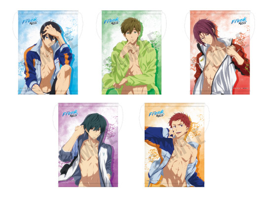 Free!　京アニショップ　劇場版　前売券　特典　大判イラストカード　橘真琴